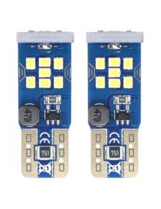 Комплект 2 LED крушки за автомобил W5W Canbus T10 с 21Smd...