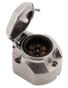 7-pin metal trailer socket, CarFace