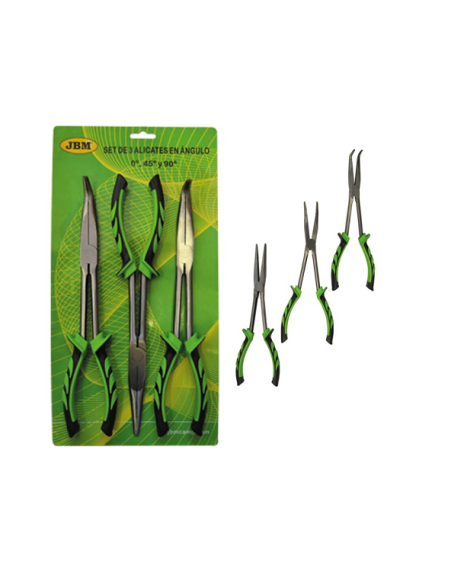 Set of 3 Long Pliers