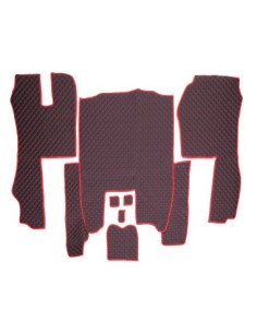 Eco-Leather Mat Set Truck Umbrella For Scania Series R...