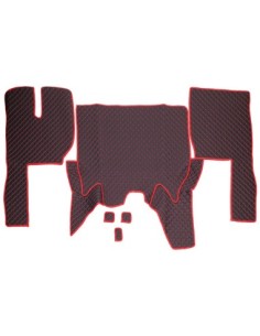 Eco-Leather Mat Set Truck Umbrella For Volvo Euro 6...