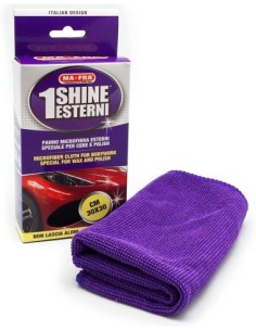 Purple microfiber cloth for outdoor use 30x30 Ma-fra
