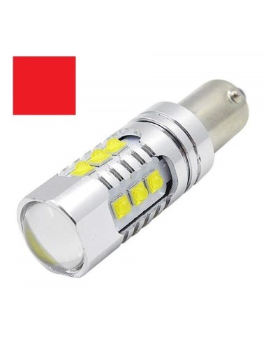 Led αυτοκινήτου ΚΟΚΚΙΝΟ H21W / BAY9S Canbus 80W 12-24V Led CREE