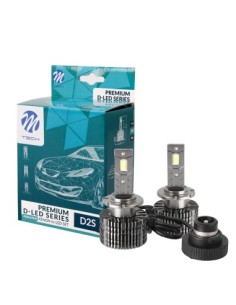 Set of 2 D2S Car LED Lights, Canbus, 35W, 8400Lm,...
