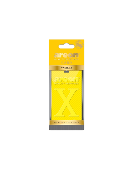 Αρωματικό αυτοκινήτου Areon X Card, Βανίλια