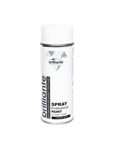 Matte Classic White Spray Paint (ral 9003) 400ml
