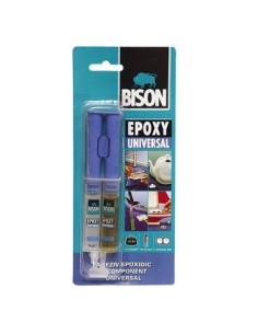 Repair Adhesive, Universal Bicomponent, Bison Epoxy 2x12ml