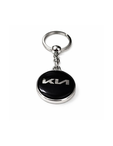 Premium keychain dedicated to Kia, Black