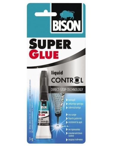 Super Glue Control Αδερφός cianoacrilat Bison 3g