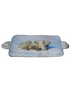 Thermal Windshield Sunshade "Polar Bear" Bottari 150X70 cm