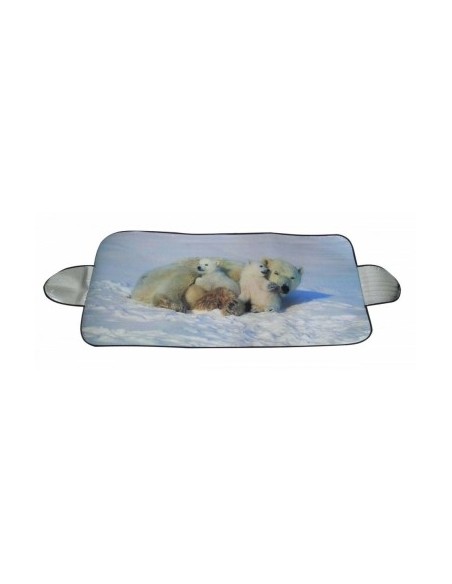 Thermal Windshield Sunshade "Polar Bear" Bottari 150X70 cm