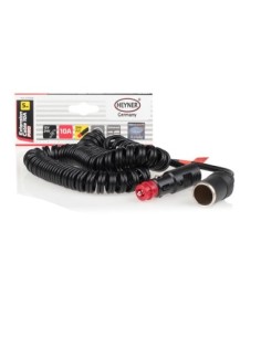 Premium PRO 12/24 V 10 A Spiral Extension Cable for Lighter