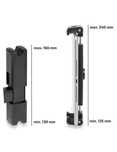 Premium Heyner Flexible Tablet Car Holder with...