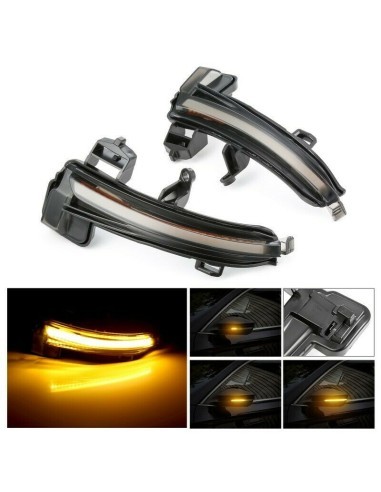 Set 2 Dynamic LED Mirror Indicators for Skoda...