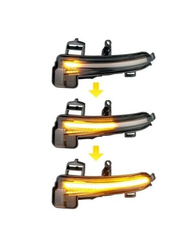 Set 2 Dynamic LED Mirror Indicators for Skoda...