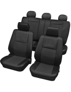 Universal Chair Covers Set Made of Eco-Leather Petex...