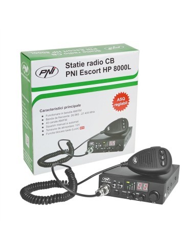 Kit Σταθμός ραδιοεπικοινωνίας CB PNI ESCORT HP 8000L ASQ + Κεραία CB PNI ML70