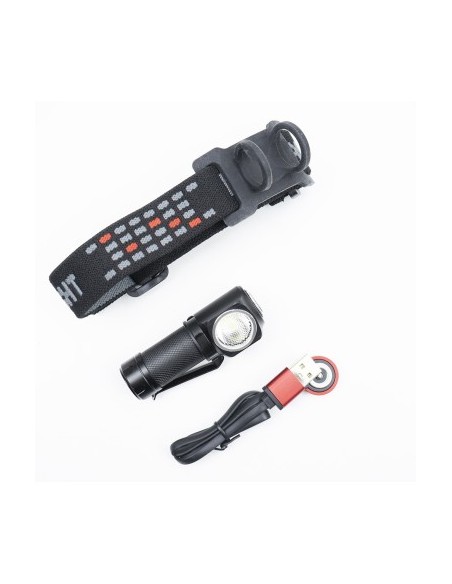 Pni Adventure F75 Fejlámpa, 6W Led, 600 Lm, Akkumulátorral és Mágneses Töltővel, Fejpánttal