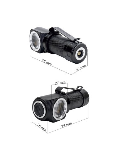 Pni Adventure F75 Fejlámpa, 6W Led, 600 Lm,...