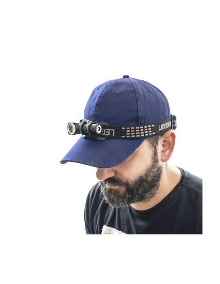 Pni Adventure F75 Fejlámpa, 6W Led, 600 Lm, Akkumulátorral és Mágneses Töltővel, Fejpánttal