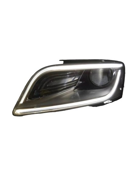 Left fiber for repairing DRL daytime running lights compatible with Audi Q5 8R Facelift 2012-2016