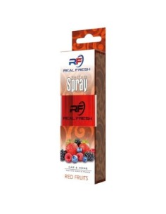 Autóillatosító Real Fresh, Permetező Piros Gyümölcsök, 50ml