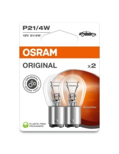 Set of 2 Bulbs P21/4W, 12V, Osram