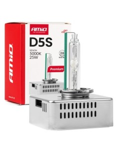 Amio D5S Premium 5000K 25W Xenon Autóizzó