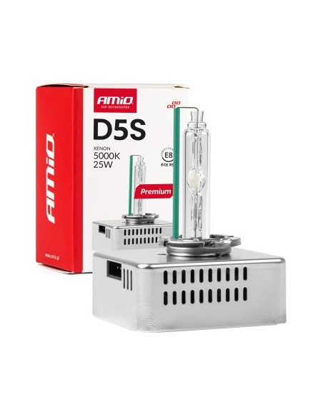 Auto Xenon Bulb D5S Premium 5000K 25W Amio