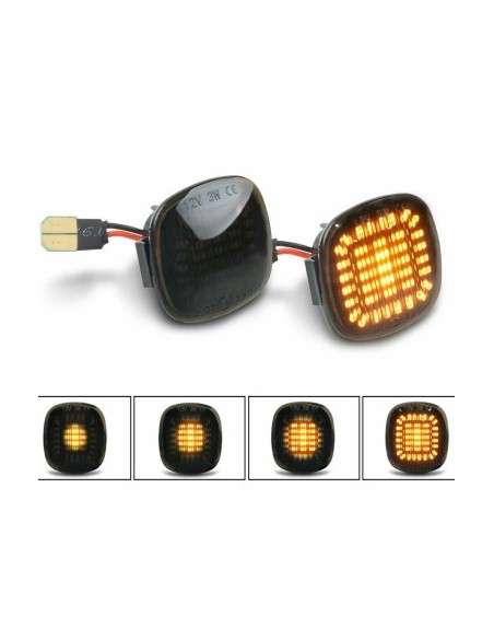 Set of 2 Dynamic LED Wing Indicators for Seat Leon, Ibiza, Cordoba