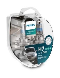 2 darab H7 Philips X-TREME VISION PRO +150% 12V 55W autós...