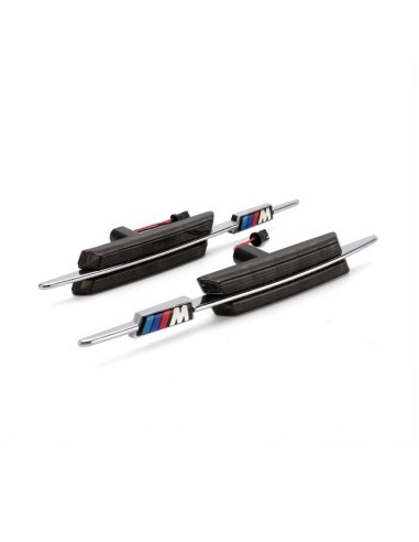 Set of 2 Smoke LED Wing Indicators for BMW E46...