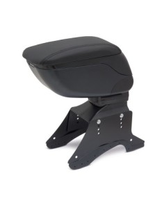 Universal car armrest with storage compartment, Black