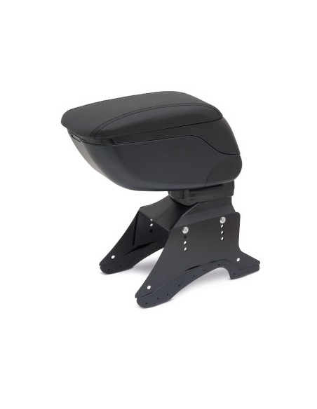 Universal car armrest with storage compartment, Black