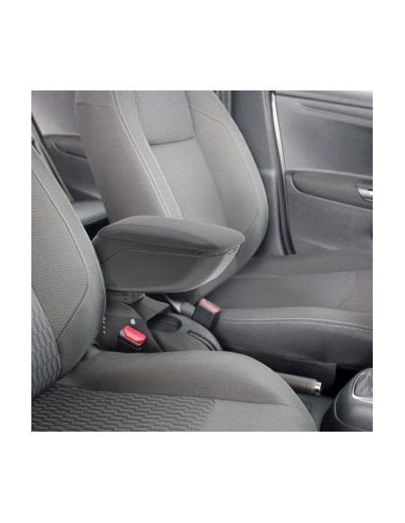 Universal car armrest with storage compartment, Black