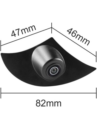 Dedicated front camera for Toyota with logo...