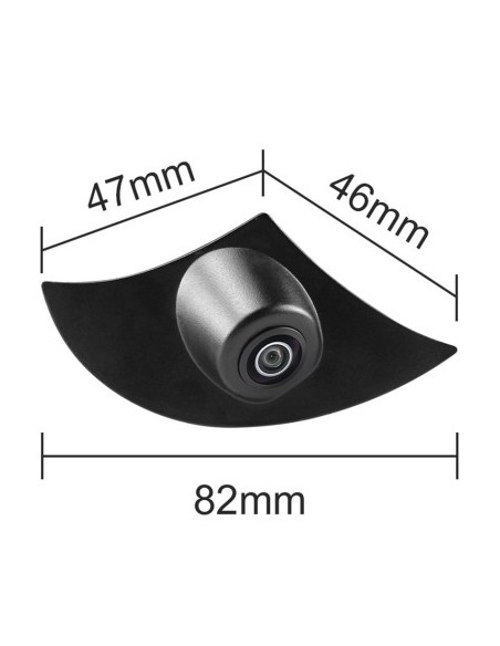 Dedicated front camera for Toyota with logo mount HD resolution with StarLight Night Vision