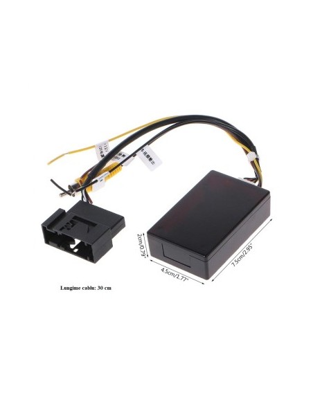 Aftermarket rear camera video interface for navigation compatible with VW, Skoda, Seat, Audi MI-20