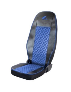 Scania R Series 2006-2020 Seat Cover Set Black + Blue Eco...