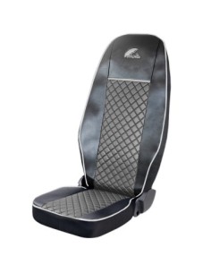 Scania Series R 2006-2020 Seat Cover Set Black + Gray Eco...