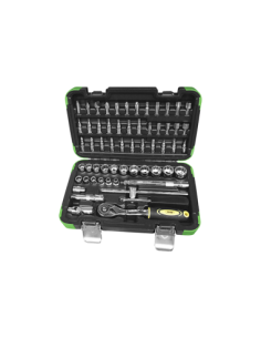 12-Piece 3/8" Socket Set with 59 Pieces