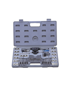 Tap and Die Set in MM and TPI with 60 Pieces