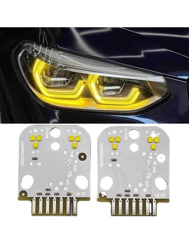Angel Eyes DRL CSL Style Yellow Module Set for...