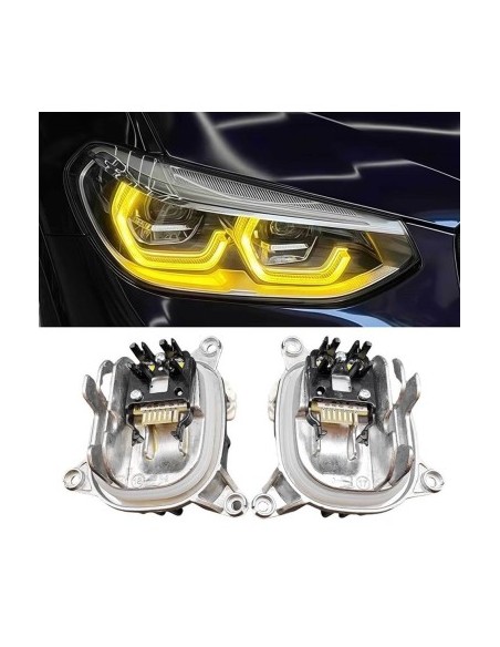 Angel Eyes DRL CSL Style Yellow Module Set for BMW X3 G01, X4 G02