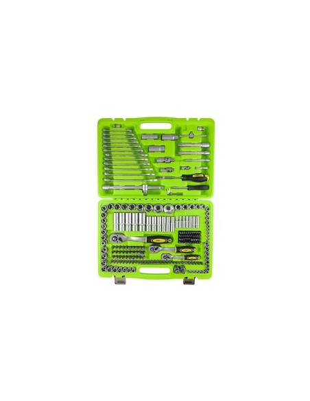 Hexagonal Socket Set with 216 Pieces