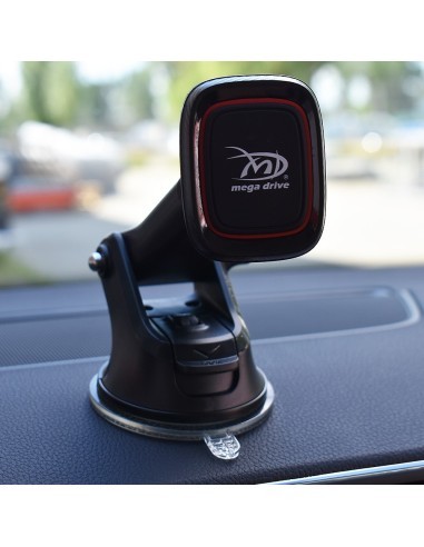 Magnetic car phone holder with...