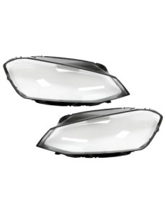 Set of 2 headlight bottles compatible with Volkswagen...