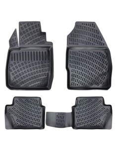 Rubber mat set type tray for Ford Fiesta V 2002-2008