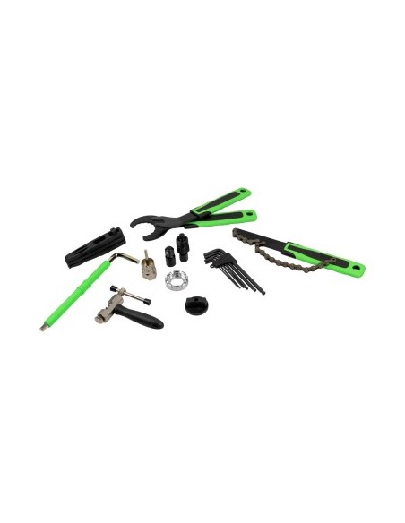 Set of 20 Tools for Bicycle Repair and Maintenance