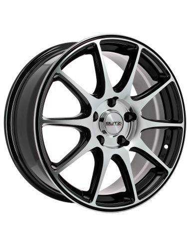 Σετ 4 ζάντες αλουμινίου BUTZI ACRAB Black Full Polish, 17x7.0, 5x120